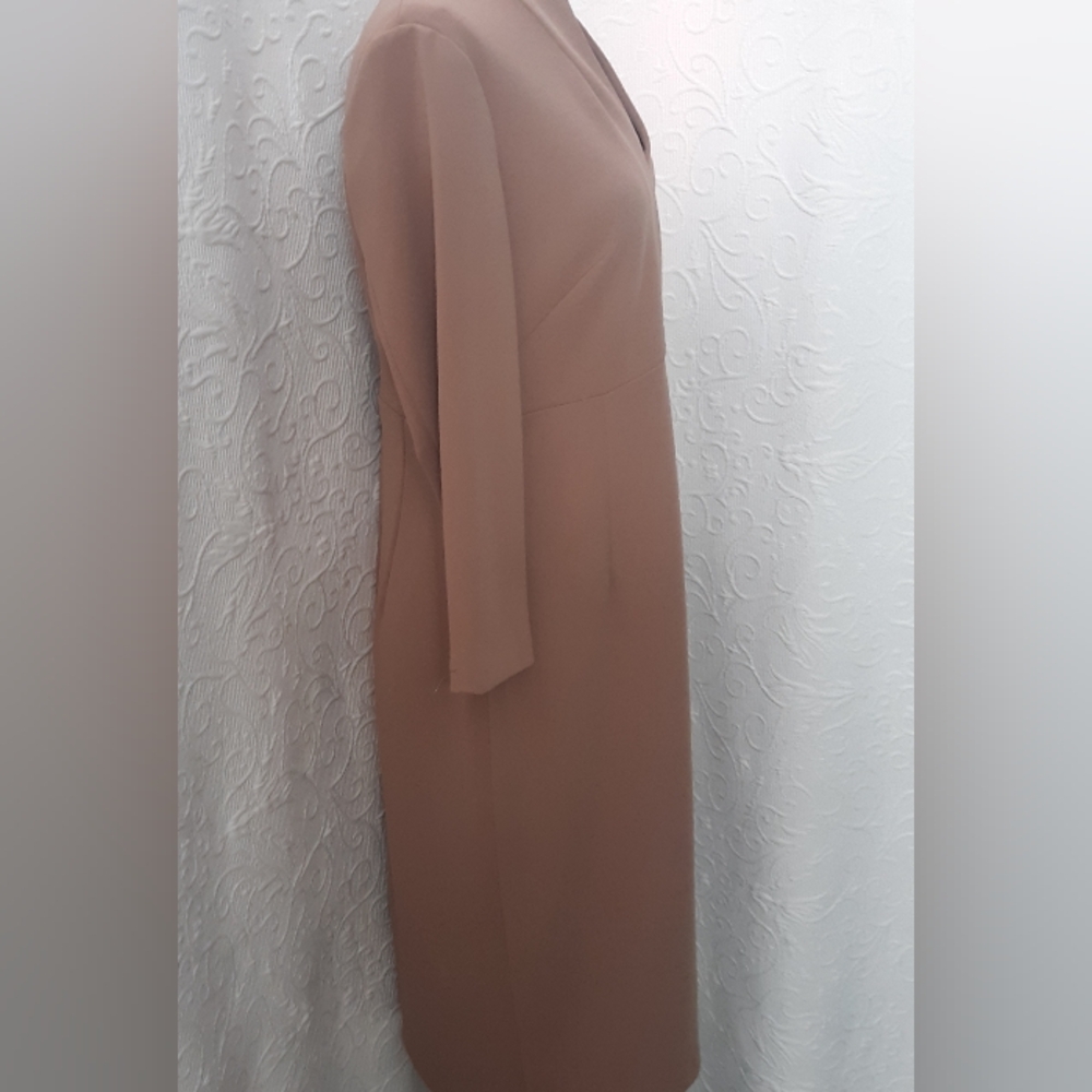 Calvin Klein Minimalist Blush Knit Dress S10 - Picture 3 of 5